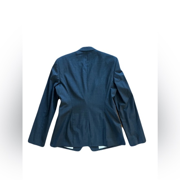 Women’s Boss by Hugo Boss charcoal gray wool blend Juicy 3 blazer - size 8 - Picture 3 of 8